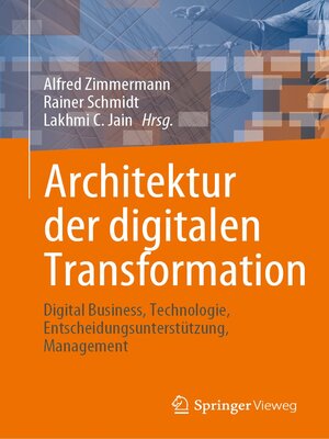 cover image of Architektur der digitalen Transformation
